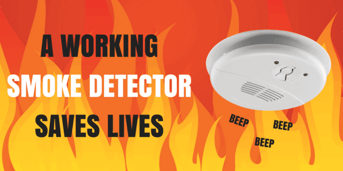 A WORKING SMOKE DETECTOR SAVES LIVES | Morison Insurance